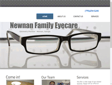 Tablet Screenshot of newnaneyecare.com